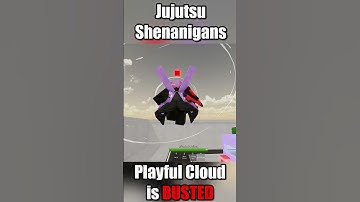Playful Cloud is BUSTED (Jujutsu Shenanigans) #jjs #jujutsushenanigans #newyoutuber #anime #roblox