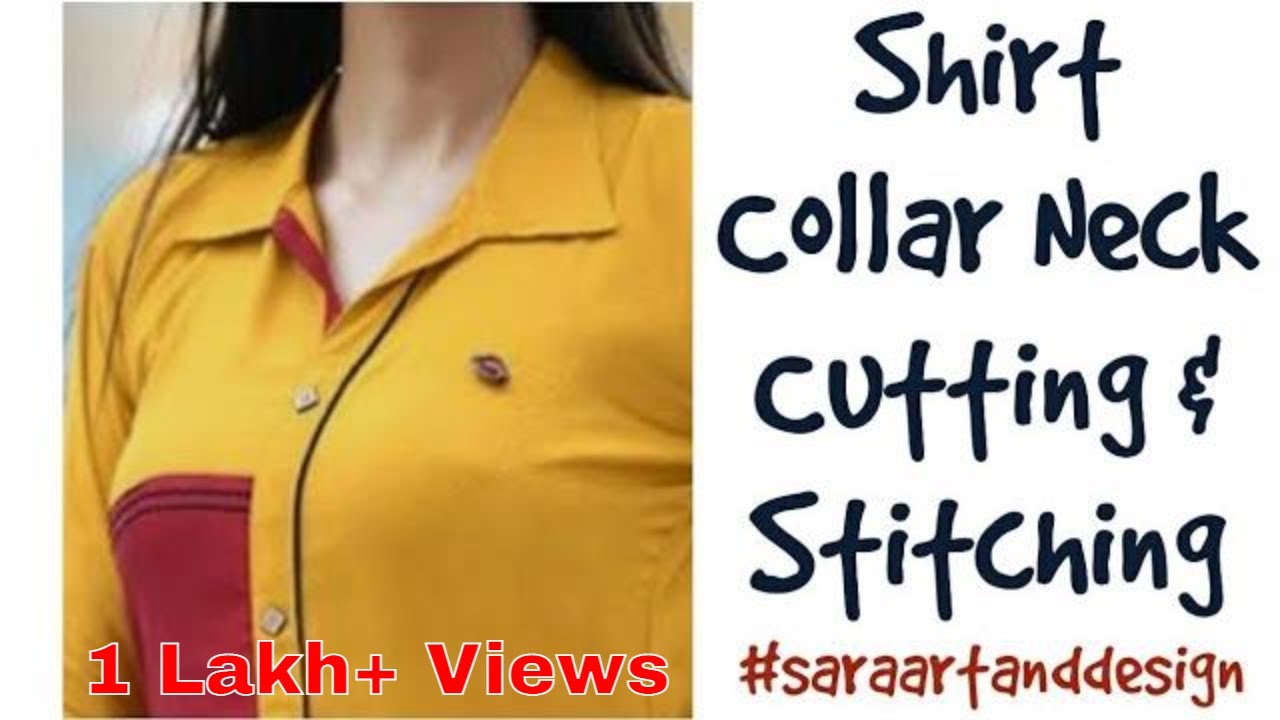 DIY Front Open Kurti Cutting and Stitching/ Front Button Placket Kurti  cutting and stitching 