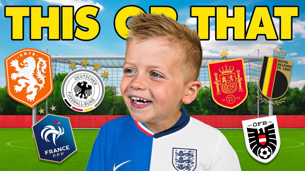 THIS OR THAT EURO 2024 FOOTBALL CHALLENGE! YouTube