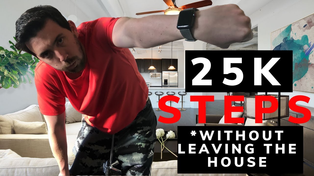 25K Steps Without Leaving The House Challenge - YouTube