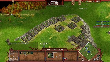 Age of Mythology Nu Wa VS Gaia, Thor, Poseidon & Isis