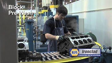 NAPA IRONCLAD REMANUFACTURED ENGINE PLANT TOUR VIDEO