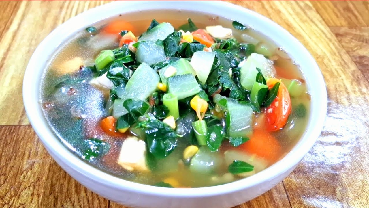 BUATNYA PRAKTIS, RASA SEGER DAN SEHAT❗️RESEP SAYUR BENING LABU AIR CAMPUR KEMANGI DAN DAUN KELOR
