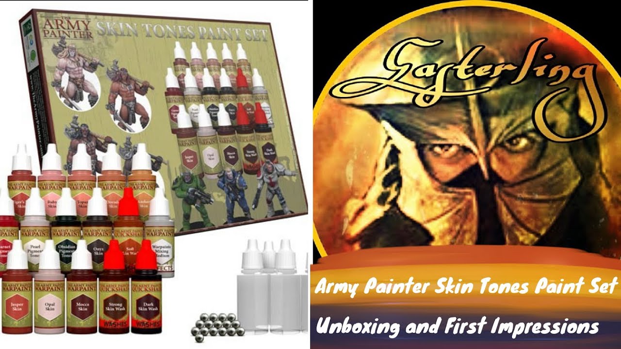 The Skin Tones Paint Set adds 15 unique - The Army Painter