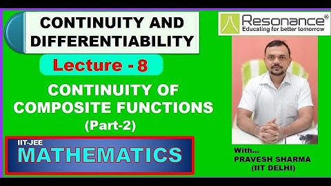 Continuity Of Composite Function (Part-2)  #Lecture  8