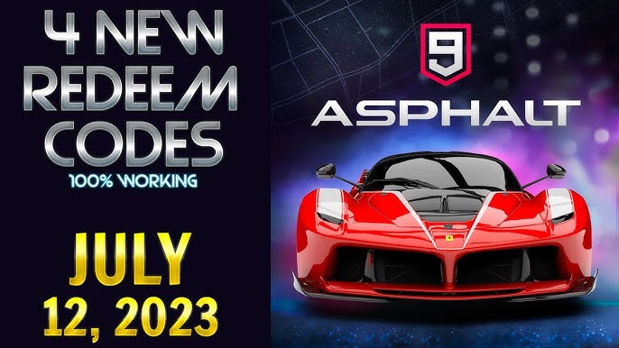 Asphalt 9, Redeem Codes Free Tokens For All😍😱 