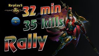HoN - Rally - Best Kill Streak-27!!! - 🇷🇺 Sailor`Mars Diamond III