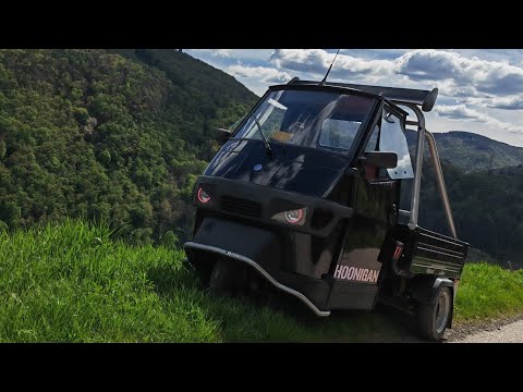 TUNING APE umbau mit 1500 Watt Anlage APE 50 Umbau Maurice piaggio 