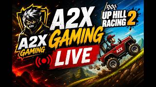 😱 UP HILL RACING 2 LIVE 🔴 Impossible Clutch Levels! | A2X Gaming LIVE | Noob to Pro Gameplay screenshot 5
