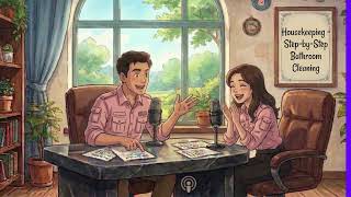 Learn Housekeeping English: Bathroom Cleaning SOP 🛁 | English for Hospitality (Level A2)