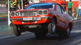 Mazda 20B RX3 Rotary RAPID wheelstand