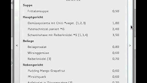 Mensa (Gtk+ and Clutter Animation)