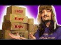 HUGE UNBOXING FROM THE CEO OF RAW PAPERS