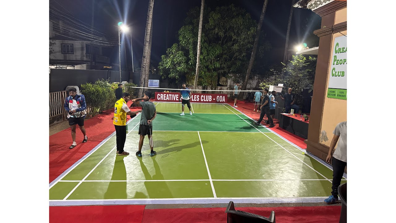 Mens Doubles Badminton Tournament (All Goa Category )|DAY 5