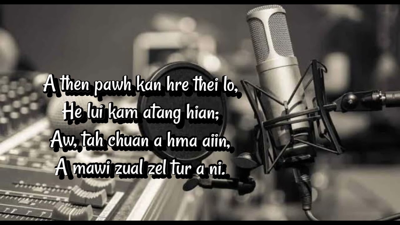 Nitin Isua ka thinlungin_Jessy Thanzam_Intrumenral karaoke With Lyrics