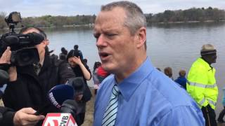 Watch Gov. Charlie Baker React to Alleged Uber Driver Crime
