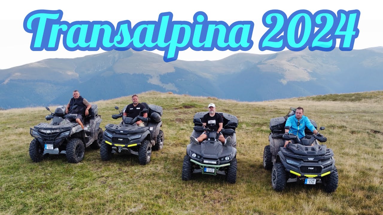 Transalpina 2024 Paráng hegység offroad TGB+CF Moto