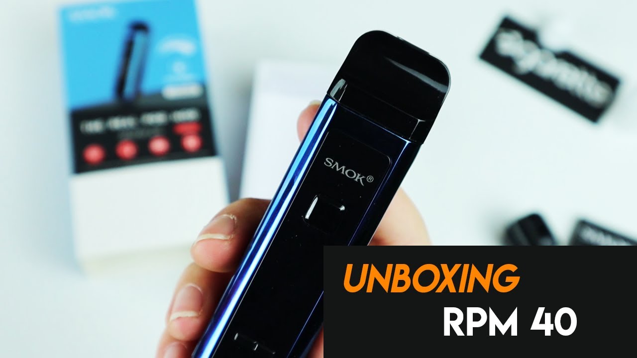 UNBOXING RPM40 DE CHEZ SMOK
