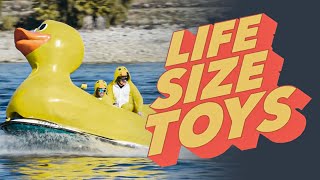 Life Size Toys: Rubber Ducky Chase by Nitro Circus 12,457 views 5 months ago 5 minutes, 30 seconds