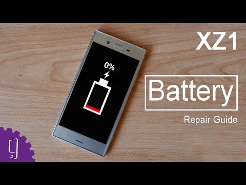видео: Sony Xperia XZ1 Battery Repair Guide