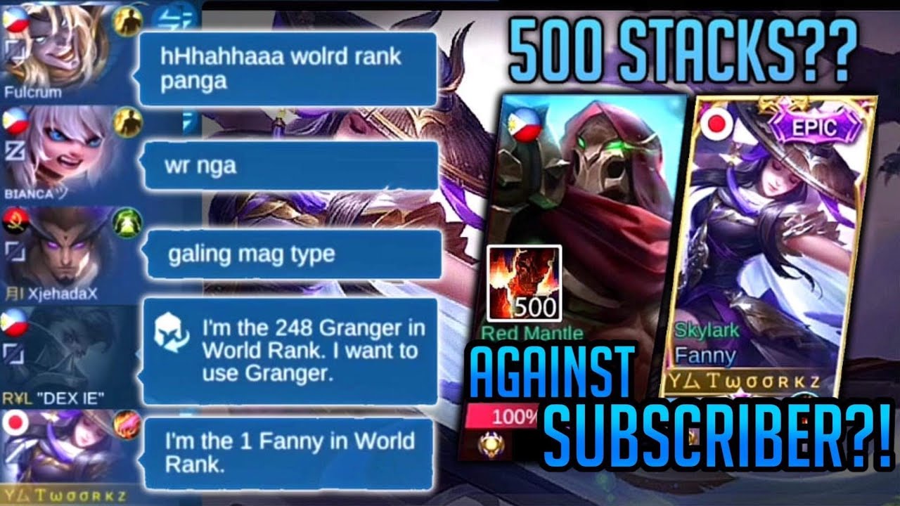 21 15 Mb Prank Fanny 41 Pranking The Real Wolrd Rank Player I Met My Subscribers In Rank Mlbb Download Lagu Mp3 Gratis Mp3 Dragon 21 15 Mb Prank Fanny 41 Pranking The Real Wolrd Rank Player I Met My Subscribers In Rank Mlbb Download Lagu Mp3 Gratis Mp3 Dragon