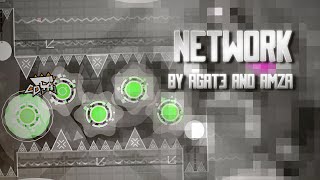 NETWORK (Extreme Demon) by Agat3 and Amza VERIFIED | Geometry Dash [On Stream]