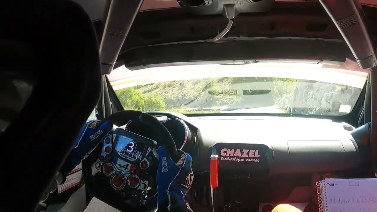 Rallye de Vence 2022 ES 6 Col de Vence descente