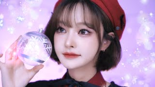 How about this makeup for the year-end party?🍷Sparkly short hair holiday makeup‧✧̣̥̇‧♥️