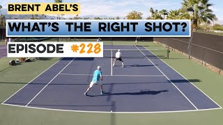 Tennis Doubles Strategy - 'WTRS?' #228 - The "I" Formation Server's Partner screenshot 5