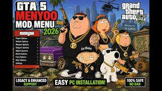 [NEW[ GTA 5 Menyoo Mod Menu 2026 | Compatible with Legacy & Enhanced | GTA 5 Mod Menu
