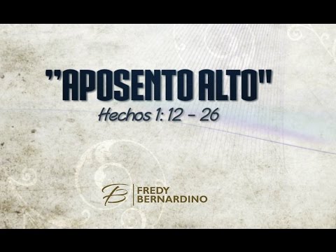 Video: ¿Qué significa el Aposento Alto en la Biblia?