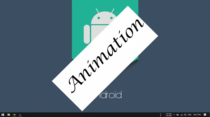 Android Tutorial (Kotlin) - 46 - Animation