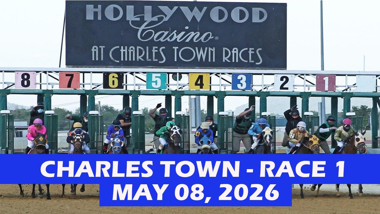 Charles Town Race 1 - 08 May, 2026 - Replay - Horse Race - YouTube