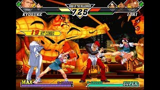 [TAS] Capcom VS. SNK 2 (PS2) Versus Exhibition Matches [1440p]