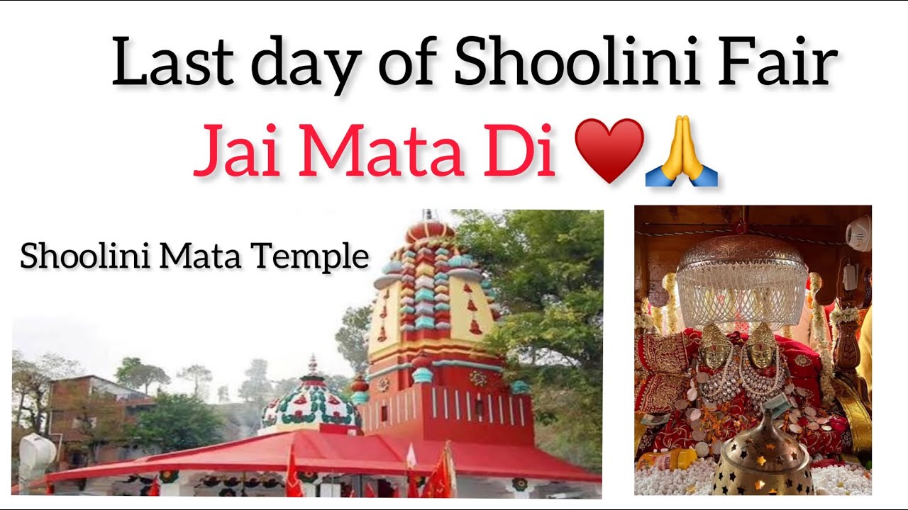 Last day of Shoolini Mela 🎡 in Solan 🙏🛕Aakhir kyu manaya jata h