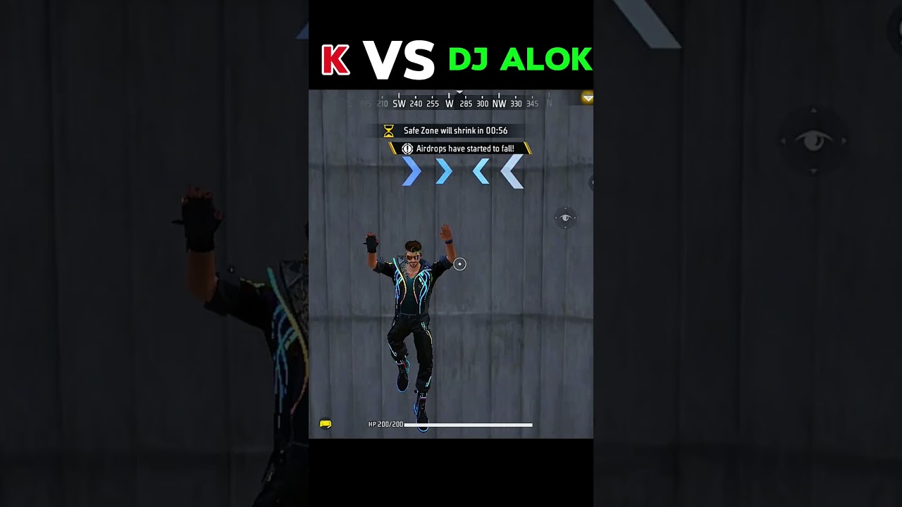 K 🆚 Dj Alok skill challenge 