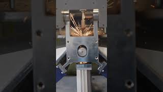 Perfect Laser Welding for Round Tubes! 🔥 #Shorts #manufacturing #precisionengineering