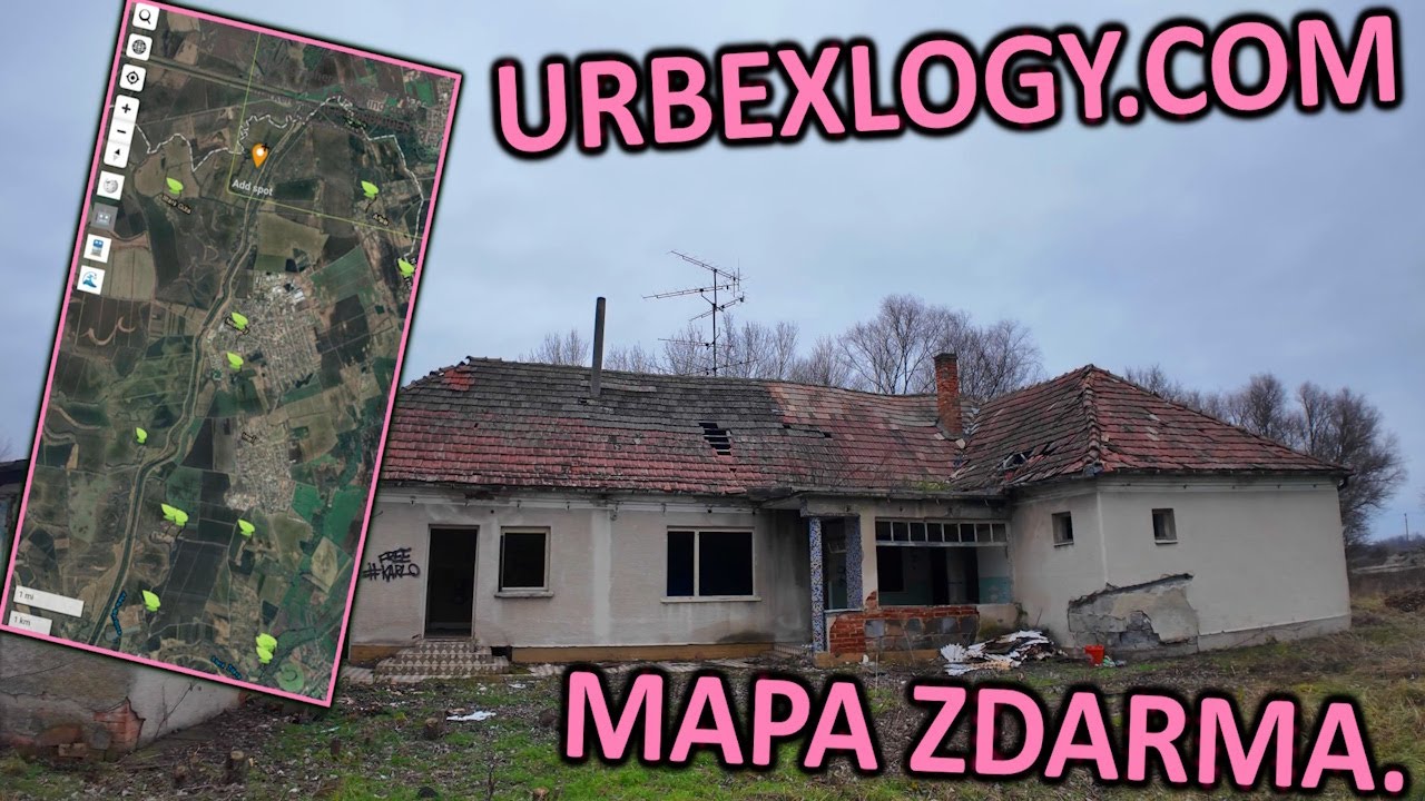 URBEX NESVADY 🧭 Test URBEX MAPY 🧭 Ivan Donoval