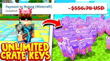 These UNLIMITED CRATE KEYS make you RICH MINECRAFT: PRISONS?! | Minecraft OP PRISON #2