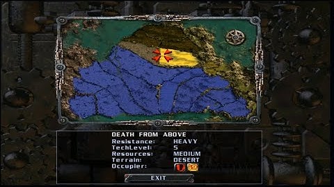 Krush Kill N Destroy 2 Krossfire ( KKND 2 ) Survivor Map Death From Above