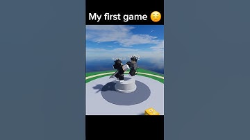 My 1st Game 😌 #roblox #robloxgames #robloxdev #shorts #robloxedit  #viral