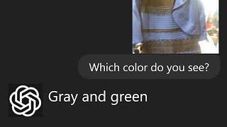 I Asked Chatgpt Which Color Do You See?