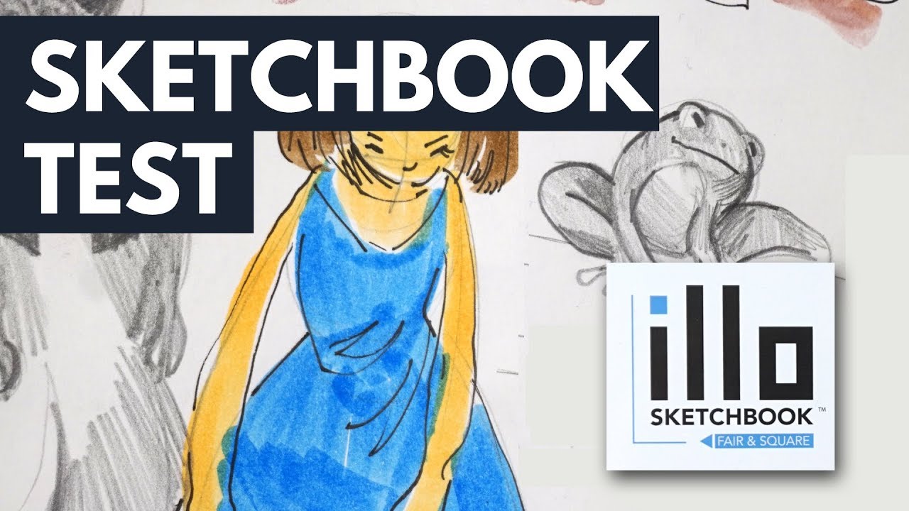 Testing the illo Sketchbook [Review/Sketchbook Session] 