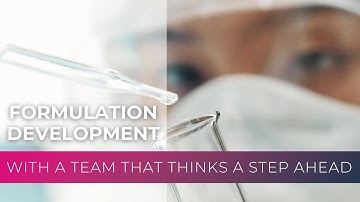 Advanced Drug Formulation Development at ChemPartner