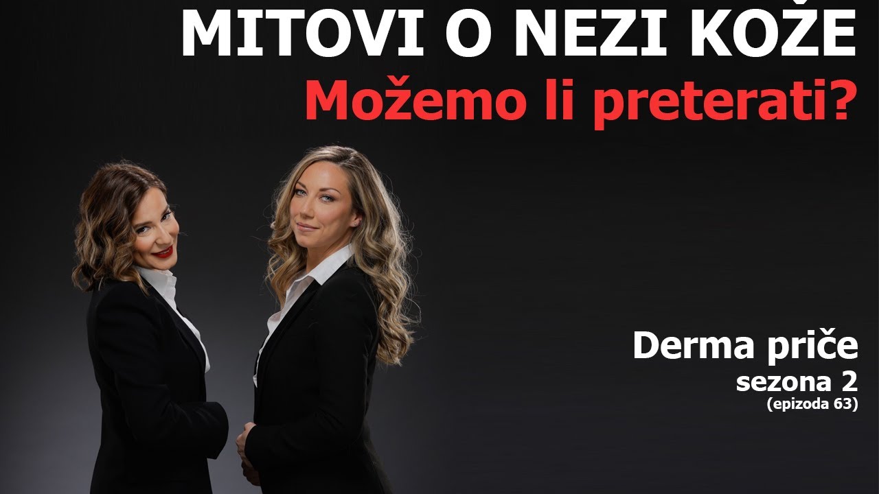 Mitovi o čišćenju kože | Derma priče ep. 63