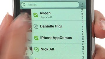Skype app - iPhone App Demo by iPhoneAppDemos.tv