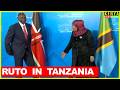 See What Happened Today When Ruto Arrived In Tanzania Welcomed By Samia Suluhu 