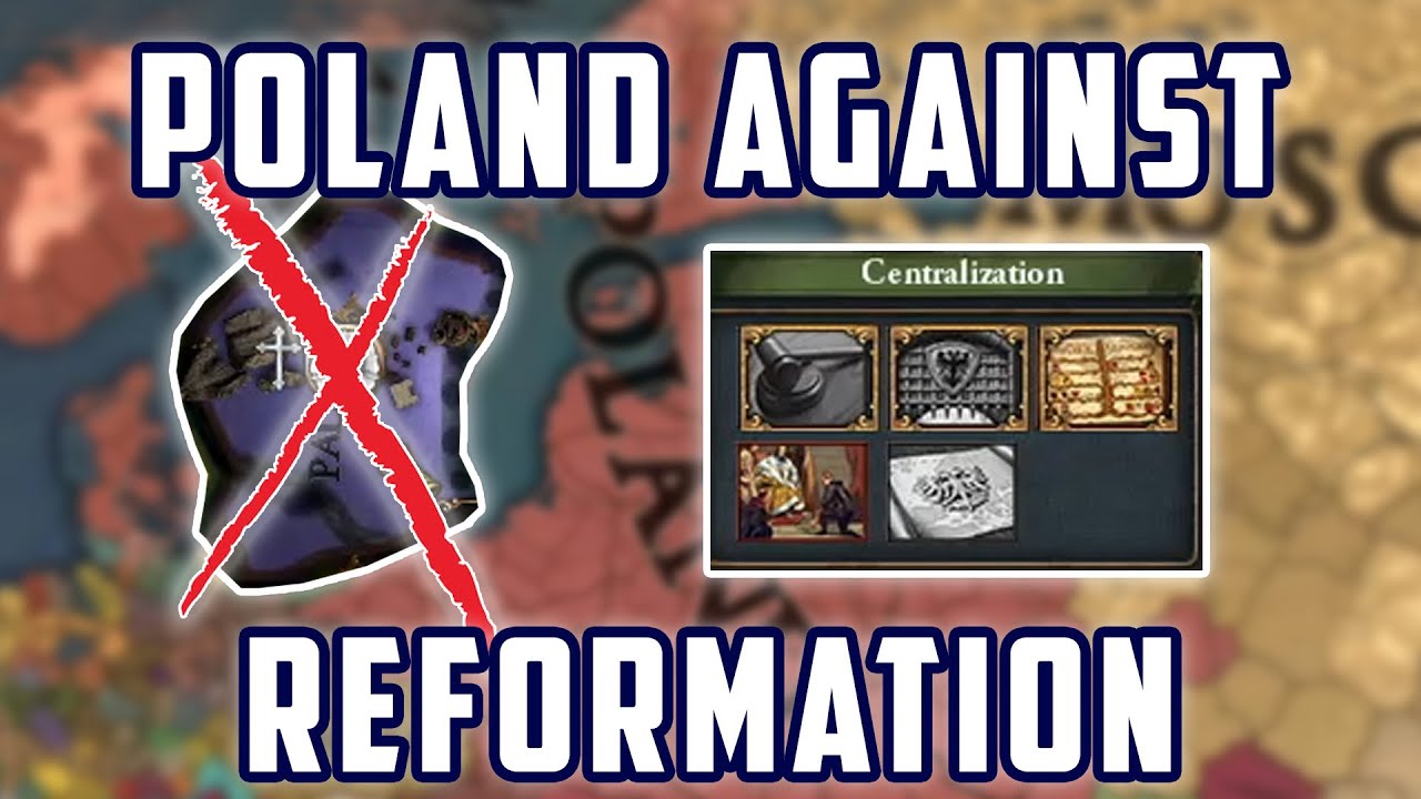 Poland DESTROYING EU4 Protestant Reformation to Unite HRE YouTube