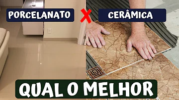 Qual o melhor porcelanato ou cerâmica?