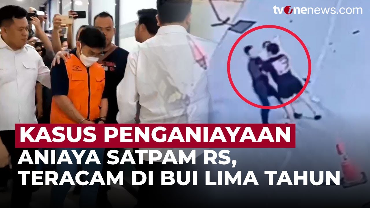 Aniaya Satpam RS Bekasi hingga Kritis, AFET Terancam di Penjara 5 Tahun | OneNews Update